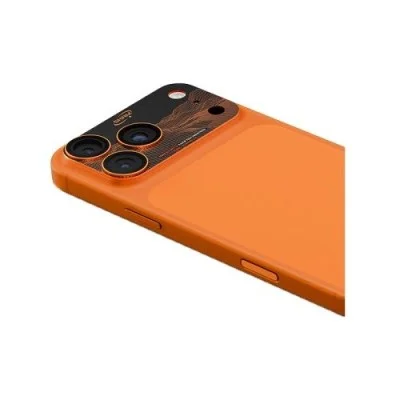 SkinArma Sonix Aluminium Camera Lens Protector for iPhone 17 Pro - Orange